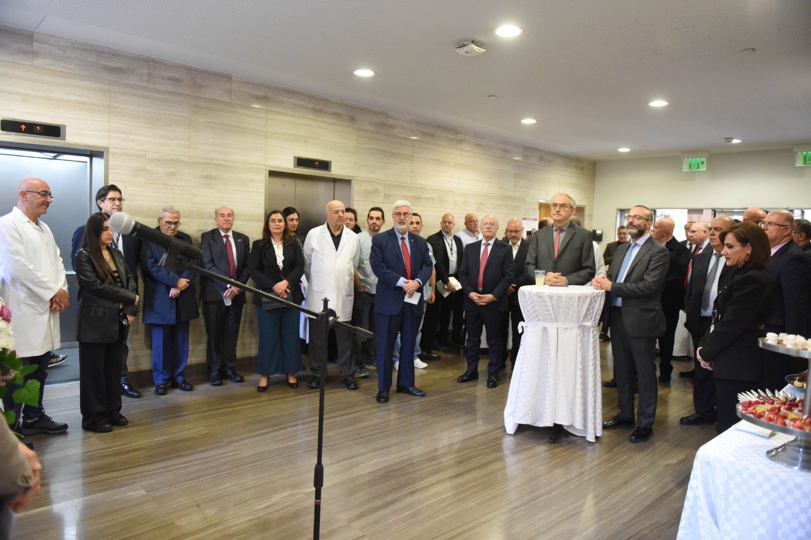 AUBMC surgical training unit inauguration: colleagues and guests, photograph 3