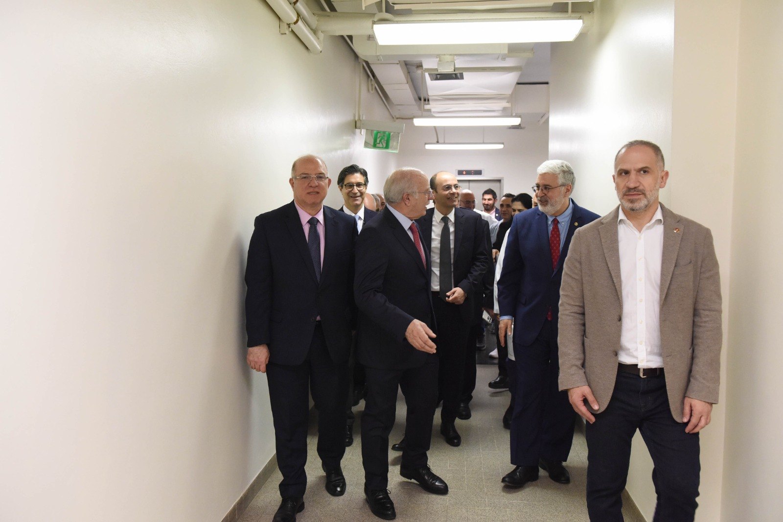 AUBMC surgical training unit inauguration: colleagues and guests, photograph 20