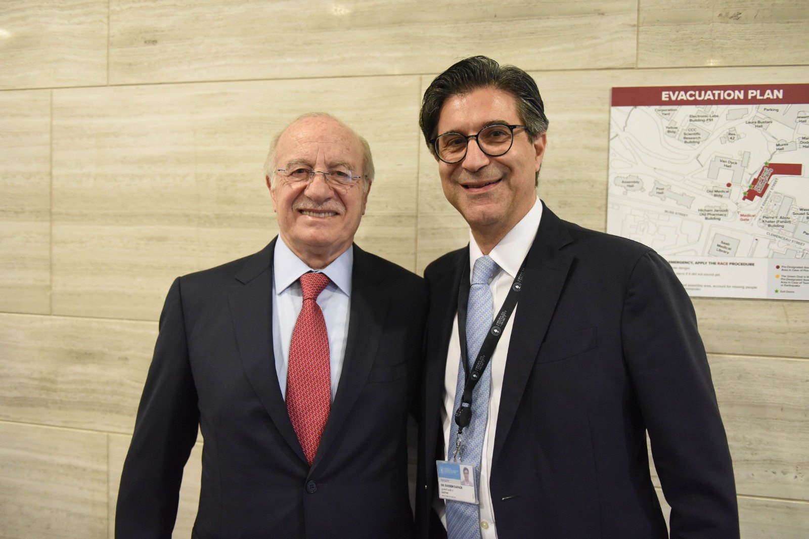 AUBMC surgical training unit inauguration: colleagues and guests, photograph 23