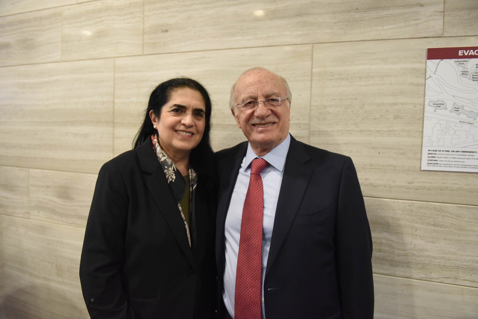 AUBMC surgical training unit inauguration: colleagues and guests, photograph 26