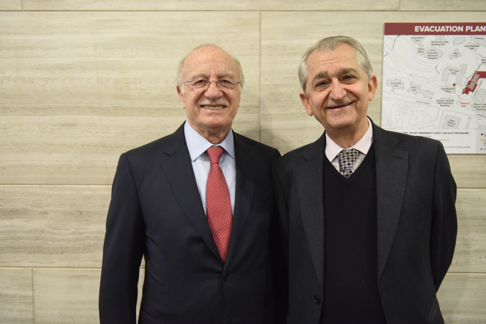AUBMC surgical training unit inauguration: colleagues and guests, photograph 36