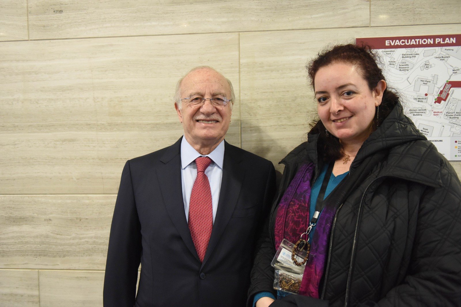 AUBMC surgical training unit inauguration: colleagues and guests, photograph 32