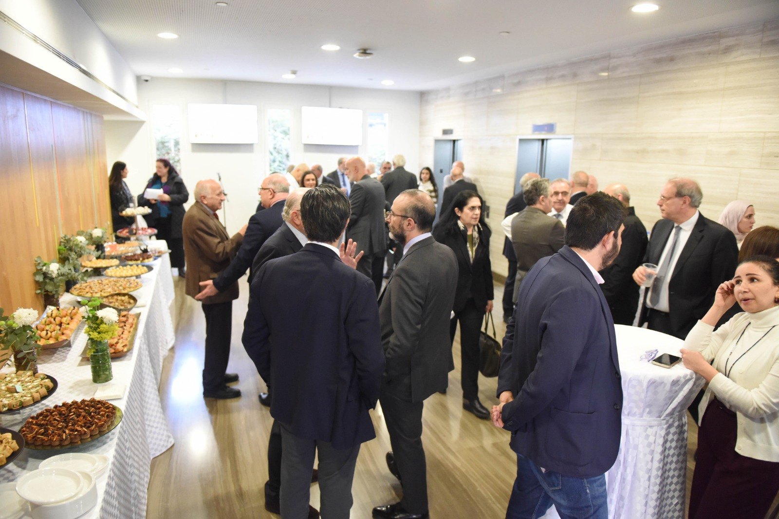 AUBMC surgical training unit inauguration: colleagues and guests, photograph 5