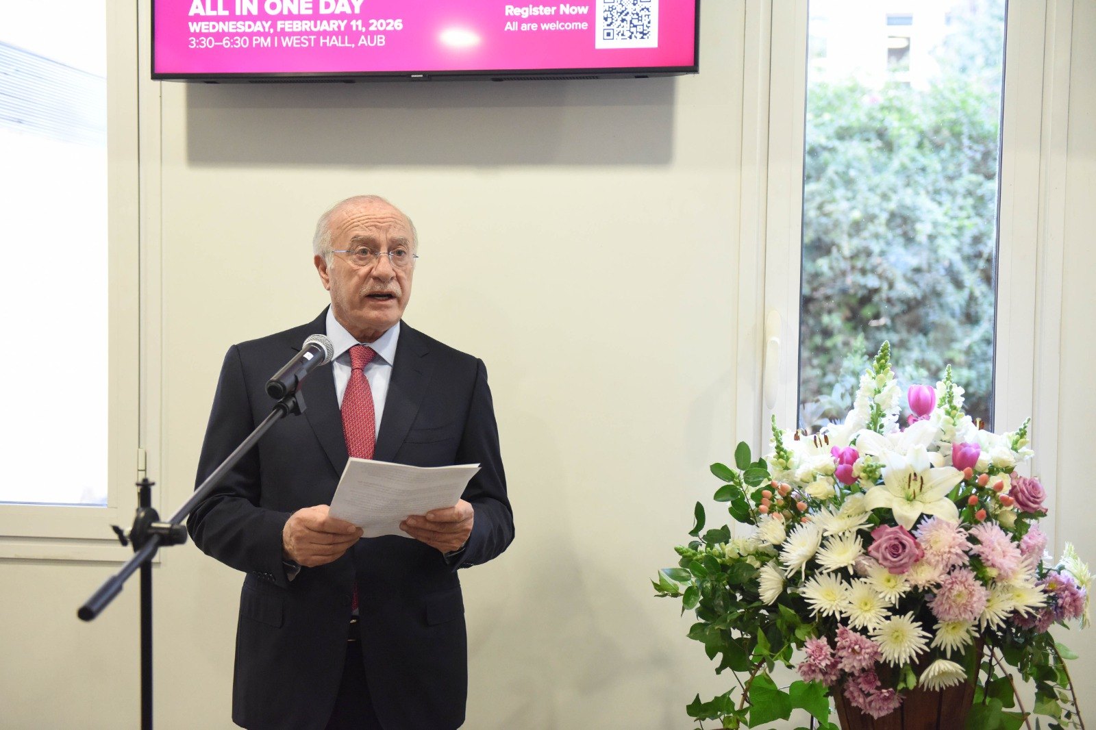 AUBMC surgical training unit inauguration: colleagues and guests, photograph 16